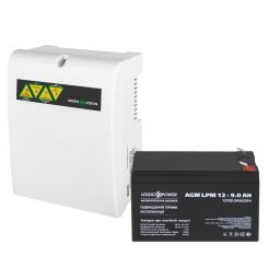 Блок бесперебойного питания с АКБ GV-005-UPS-A-1202-5A-9Ah