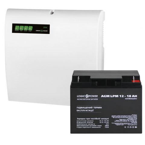 Блок бесперебойного питания с АКБ GV-006-UPS-A-1202-10A-18Ah