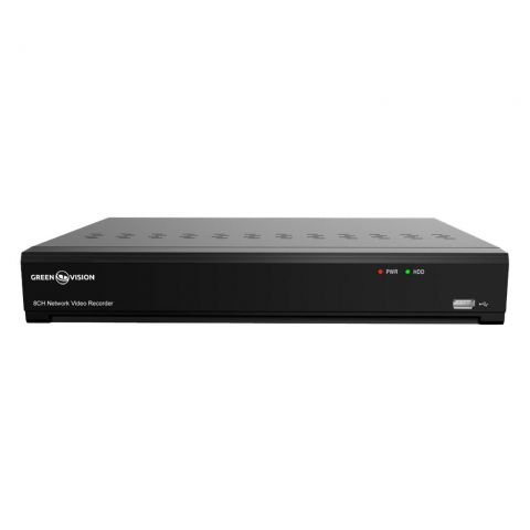 IP видеорегистратор 8-канальный 12MP NVR GreenVision GV-N-I016/08