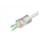 Конектор наскрізний RJ45 Cat.5E (100 шт)