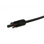 Кабель для солнечных электростанций H1Z2Z2-K 1*4 30 м черный (папа)