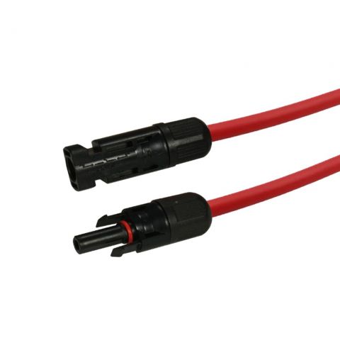 Кабель для солнечных электростанций H1Z2Z2-K 1*4 30 м красный (мама/папа)