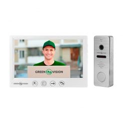 Комплект видеодомофона GreenVision GV-001-GV-057+GV-004