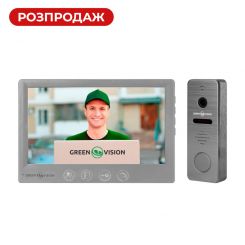 Комплект видеодомофона GreenVision GV-002-GV-058+GV-005
