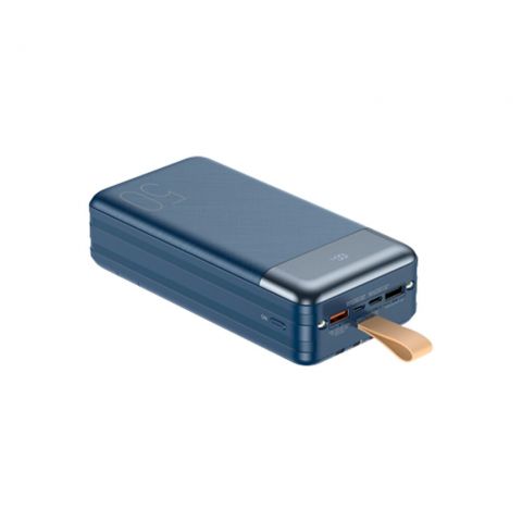 Внешний аккумулятор Remax Hunergy QC 22.5W + PD 18W 50000mAh LED Синий (RPP-200)