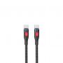 Кабель Remax Lesu Pro Aluminum Alloy Type-C to Type-C PD 100W 1M Черный (RC-187c)