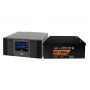Комплект резервного живлення LogicPower B1500 + літієва (LiFePO4) батарея 2944 Ватт