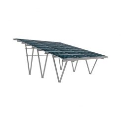 Парковочный навес из анодированного алюминия