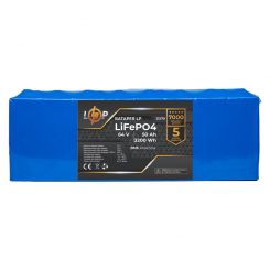 Аккумулятор LP LiFePO4 64V - 50 Ah (3200Wh) (BMS 100A/50А)