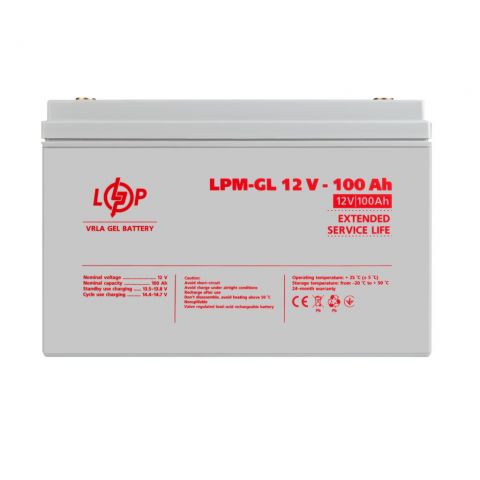 УЦ Аккумулятор гелевый LogicPower LPM-GL 12V - 100 Ah