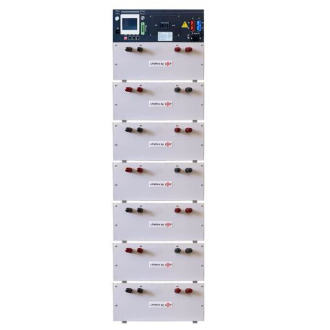 Высоковольтный аккумулятор LP LiFePO4 HVM 358.4V - 52Ah (18636Wh) (BMS 125А) металл