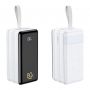 Внешний аккумулятор Remax Chinen 80000mAh QC 22.5W LED лампа Белый (RPP-291)