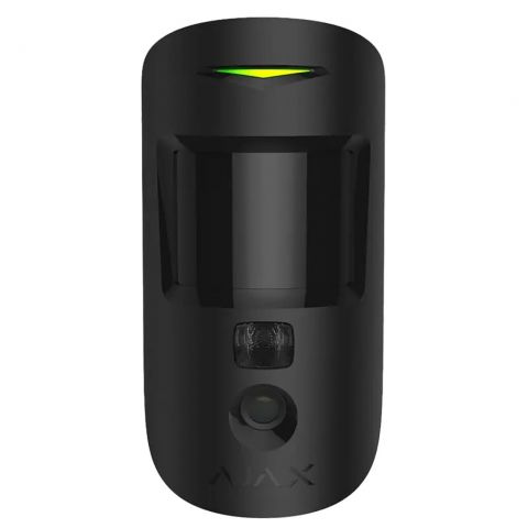 Проводной датчик движения с поддержкой фотоверификации AJAX MotionCam (PhOD) black