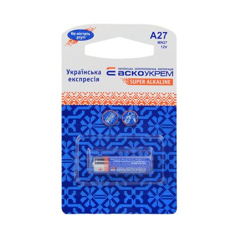 Батарейка A27.MN27.BP1 (blister 1)