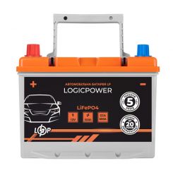 Автомобильный аккумулятор литиевый LiFePO4 12V - 32 Ah (+ слева)