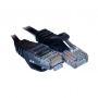 Патч-корд Gear CAT5E UTP 24 AWG 0.5м, чорний