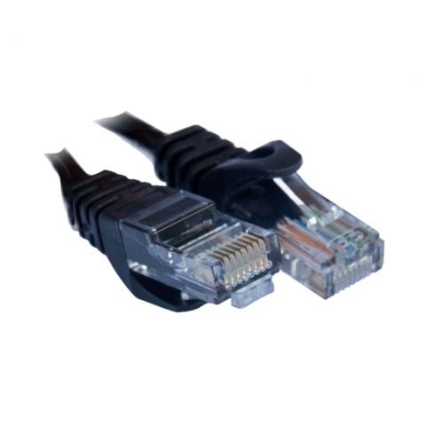 Патч-корд Gear CAT5E UTP 24 AWG 5м, черный