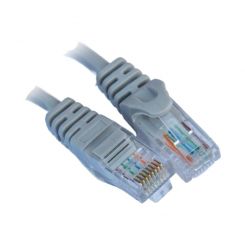 Патч-корд Gear Сat5E UTP 24 AWG 10м серый