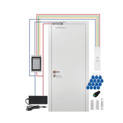 Антивандальный комплект СКУД с магнитным замком 280кг GV-507