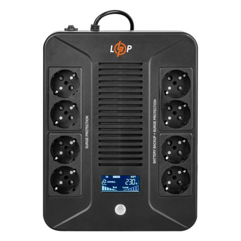 У/Ц Лінійно-інтерактивний ДБЖ LP-600VA-8PS (360Вт)