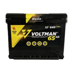 Аккумулятор Westa PREMIUM VOLTMAN 6CТ-65 А + слева