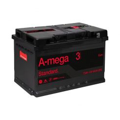 Аккумулятор авто Мегатекс A-mega Standard (М3) 6СТ-73-АЗ (прав) euro ТХП 640