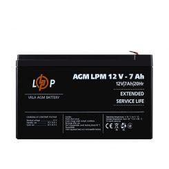 Акция. Аккумулятор AGM LPM 12V - 7 Ah