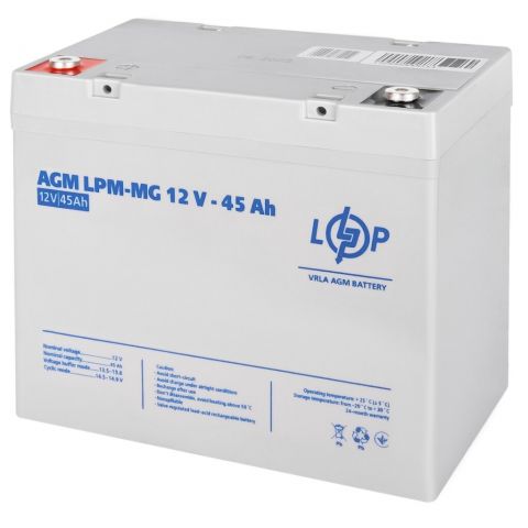 Акция. Аккумулятор мультигелевый AGM LPM-MG 12V - 45 Ah