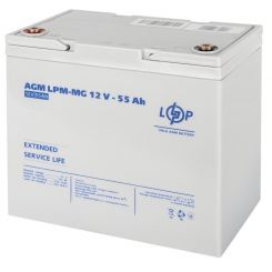 Акция. Аккумулятор мультигелевый LPM-MG 12V - 55 Ah