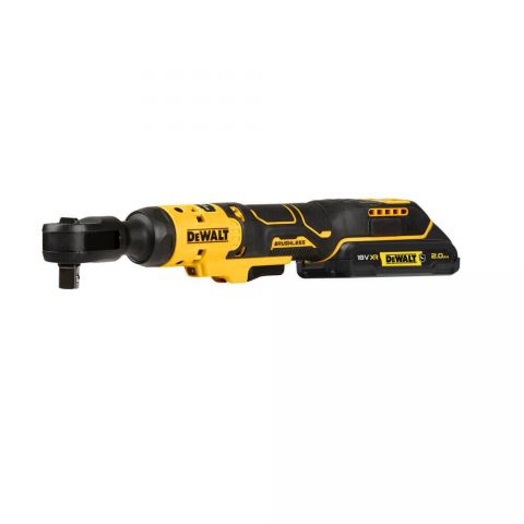 Гайковерт угловой - трещётка аккумуляторный бесщёточный DeWALT DCF512D1G