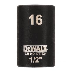 Головка торцевая ударная короткая IMPACT DeWALT DT7534