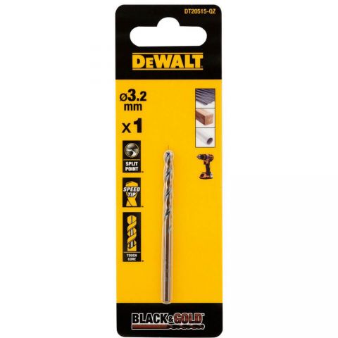Сверло по металлу EXTREME Black & Gold DeWALT DT20515
