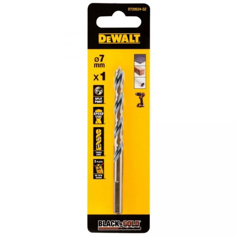 Сверло по металлу EXTREME Black & Gold DeWALT DT20524