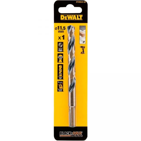 Сверло по металлу Black & Gold DeWALT DT20533