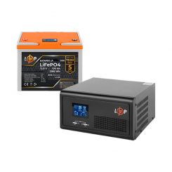 Комплект резервного питания LogicPower B1500 + литиевая (LiFePO4) батарея 1280Wh