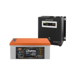Комплект резервного питания LogicPower W1500 + литиевая (LiFePO4) батарея 4096Wh