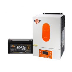 Комплект резервного питания LogicPower W4000 + литиевая (LiFePO4) батарея 2560 Wh