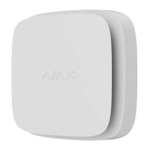 Беспроводной пожарный датчик тепла и дыма AJAX FireProtect 2 RB (Heat/Smoke) white
