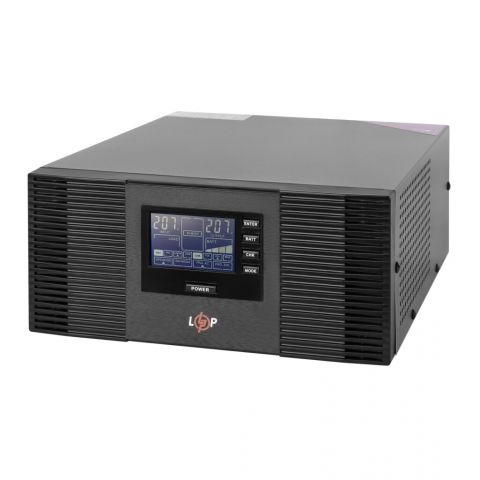ИБП с правильной синусоидой (подключаемая внешняя батарея 12V) LPM-PSW-1500VA (1050Вт)