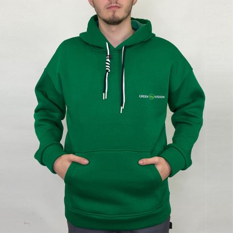 Батник GV зеленый без змейки 2024 (p. XL)