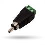 Коннектор GV RCA/M (male) 10 шт