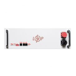 Аккумулятор LP LiFePO4 51,2V - 100 Ah (5120Wh) (BMS SP 100A/50А) RM RS485/CAN LCD WH