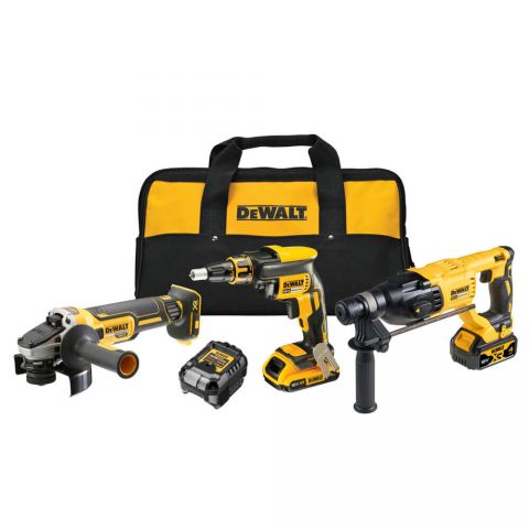 Набор из трех инструментов аккумуляторных DeWALT DCK308DM