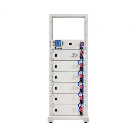 Акумулятор LP LiFePO4 Battery HVM 307,2V 100Ah (30720 Wh) BMS 125А AB Lrack white
