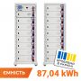Акумулятор LP LiFePO4 Battery HVM 870,4V 100Ah (87040 Wh) BMS 160А P AB Lrack white