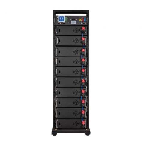 Акумулятор LP LiFePO4 Battery HVM 512V 100Ah (51200 Wh) BMS 125А AB Lrack black