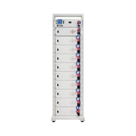 Акумулятор LP LiFePO4 Battery HVM 512V 50Ah (25600 Wh) BMS 125А AB Lrack white