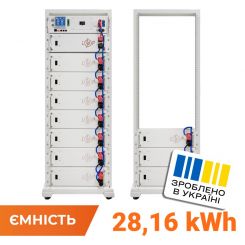 Высоковольтный аккумулятор LP LiFePO4 Battery HVM 563,2V 50Ah (28160 Wh) BMS 125А AB Lrack white
