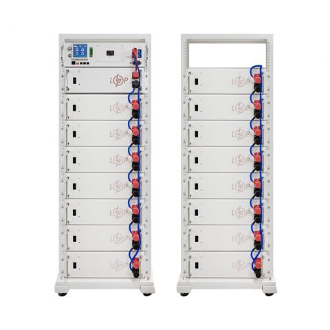 Аккумулятор LP LiFePO4 Battery HVM 819,2V 50Ah (40960 Wh) BMS 160А P AB Lrack white