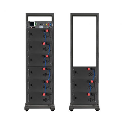 Акумулятор LP LiFePO4 Battery HVM 460,8V 280Ah (129024 Wh)BMS 125А AB Lrack black